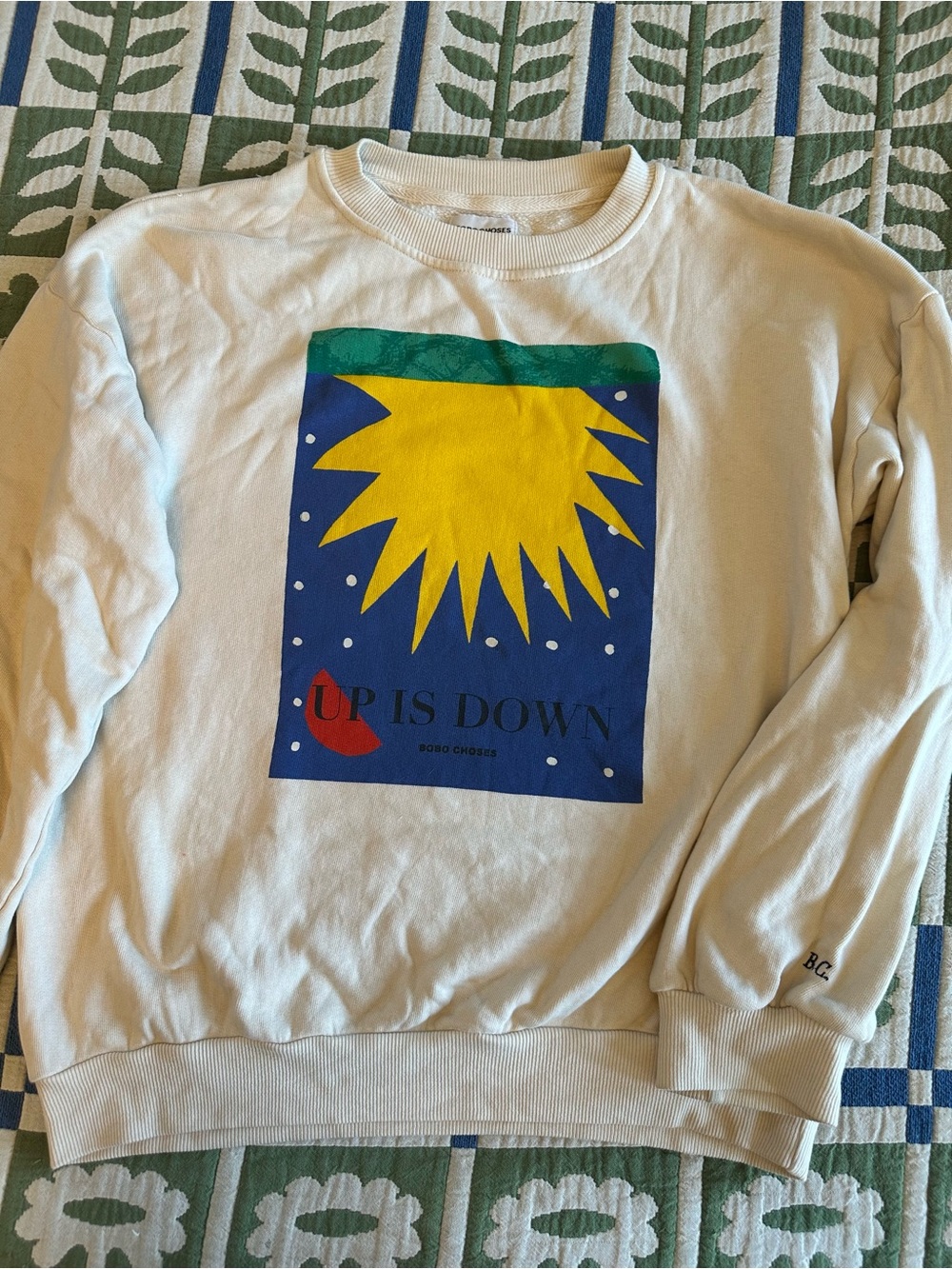 Bobo Choses sweatshirt boy/girl size 12